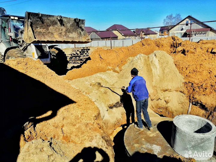 Канализация под ключ Септики Выгребная яма