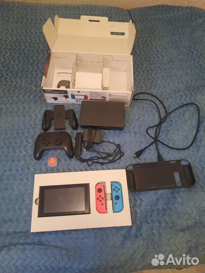 Игровая приставка nintendo switch прошитая