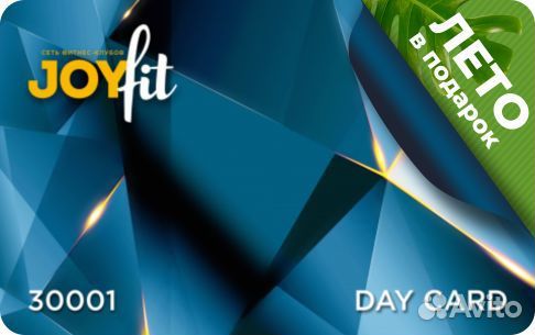 Клубная карта фитнес Joyfit дневная