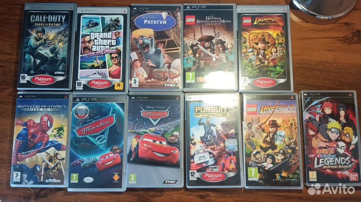 Диски для sony psp