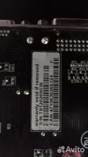 Видеокарта palit GTX550 TI