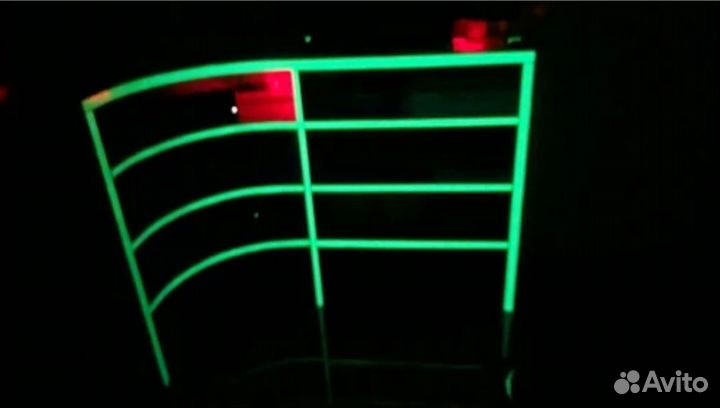 Лента скотч светящаяся в темноте люминесцентная