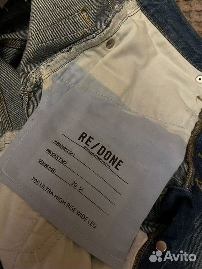 Джинсы Re/Done