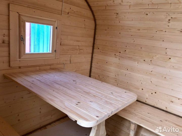 Баня бочка 6