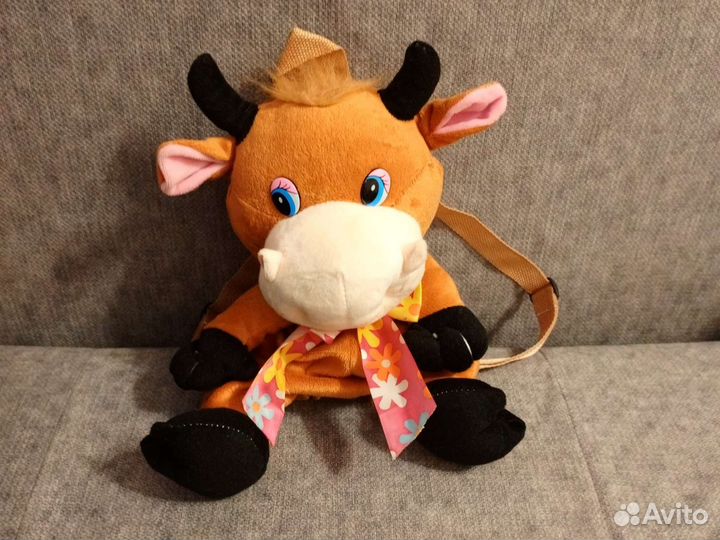 Игрушка-рюкзак Корова