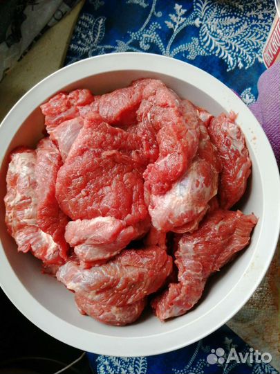 Говядина мякоть, без кости и жира. Доставка