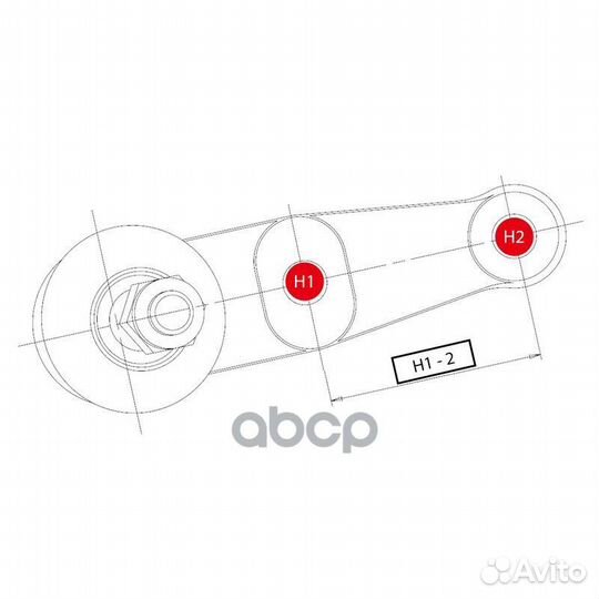 CB0161 опора шаровая замена cbkd10 Daewoo Kalos