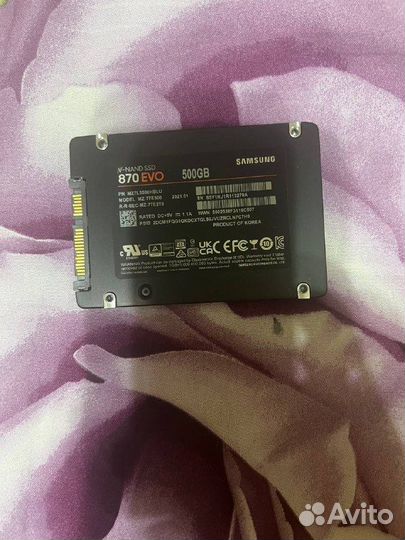 Ssd samsung 870 evo 500gb