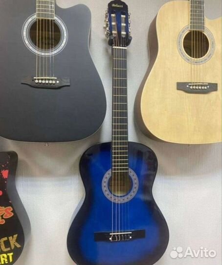 Гитара классическая, акустическая в наличии