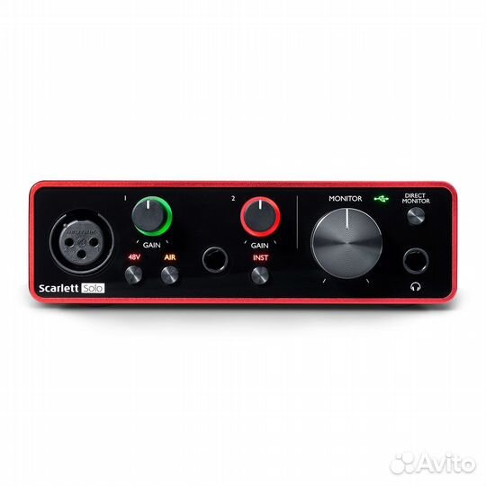 Звуковая карта focusrite Scarlett Solo 3rd Gen