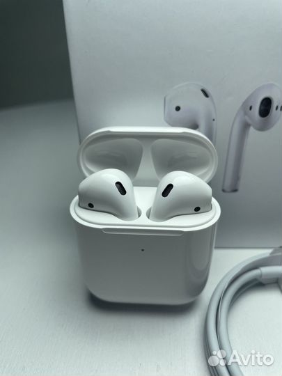 Беспроводные наушники AirPods 2 - стиль и комфорт