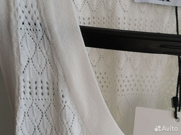 Майка белая zara новая размер М