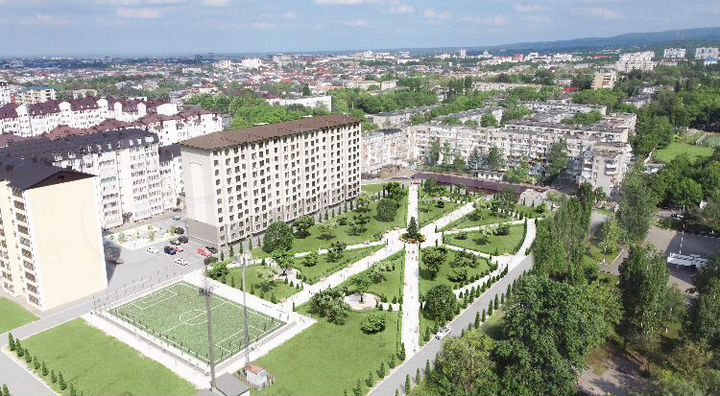 3-к. квартира, 122,5 м², 2/10 эт.
