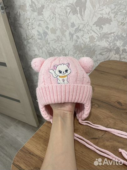 Шапка зимняя для девочки