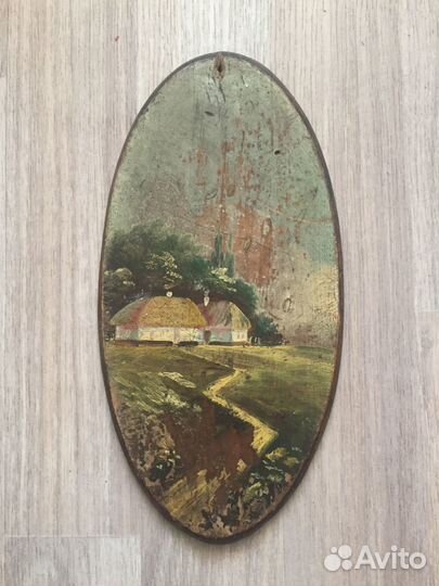 Картина декоративная на дереве