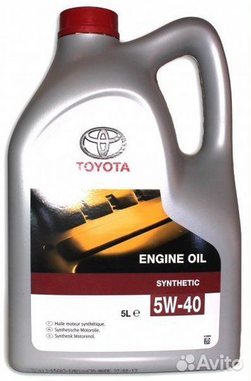 Масло моторное Toyota 5w40 5л