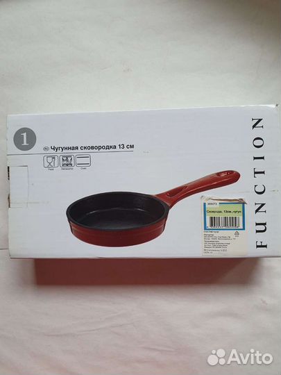 Чугунная сковородка новая