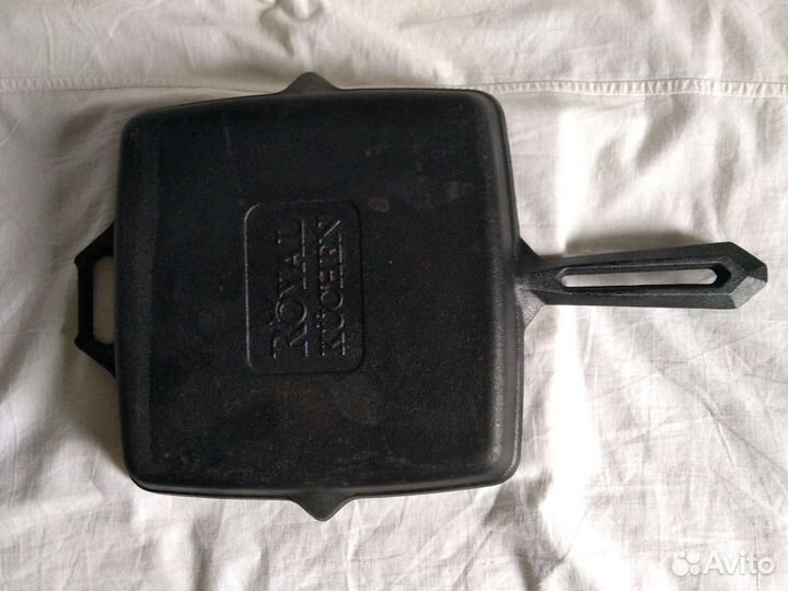 Чугунная сковорода гриль