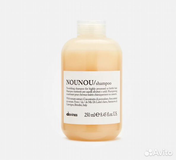 Davines nounou shampoo питательный шампунь наунау