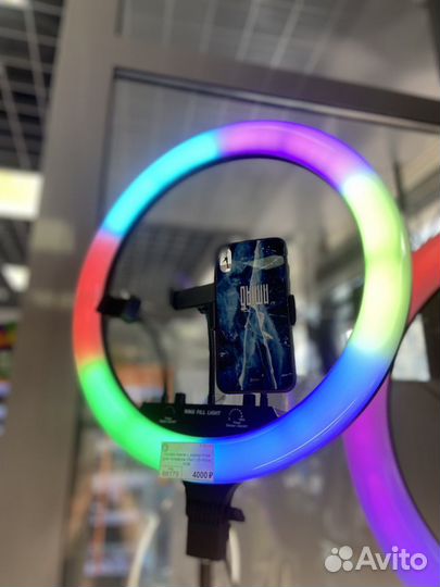 Кольцевая светодиодная лампа селфи оампа новые