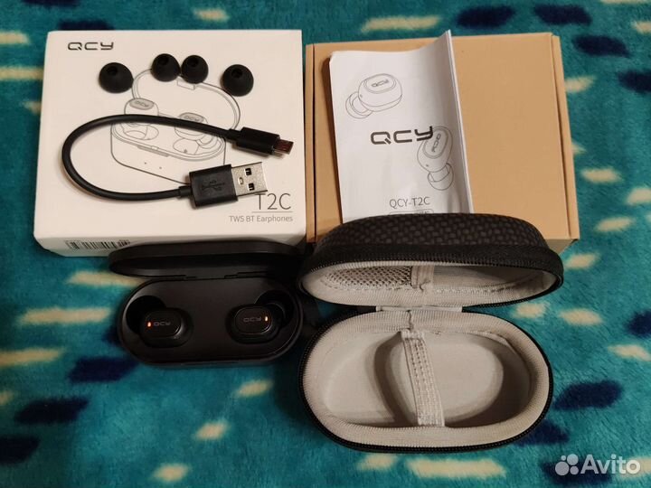 Беспроводные наушники QCY