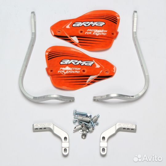 Защита рук arma с креплением к траверсе руля (Сини