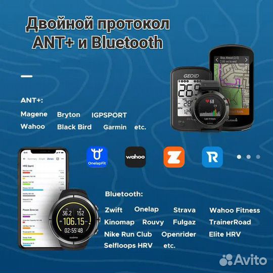Датчик скорости / каденса geoid CS600