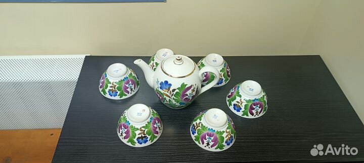 Чайный сервиз с пиалами пфз