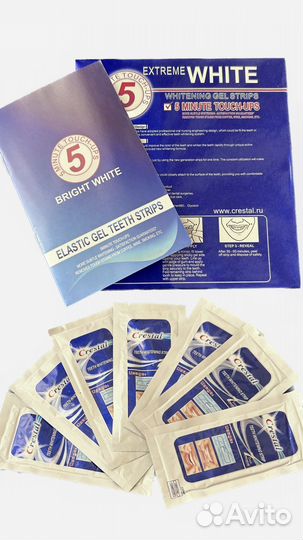 Отбеливающие полоски Crestal
