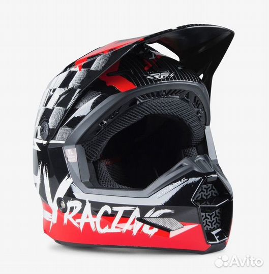 Шлем кроссовый детский FLY racing kinetic Sketch