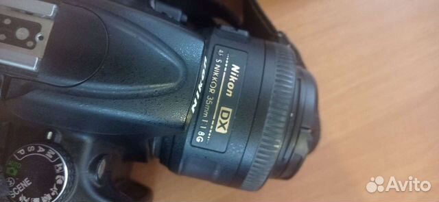 Фотоаппарат Nikon d5000 + объектив Nikkor 35mm 1.8