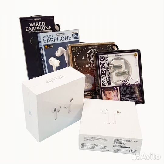 Наушники беспроводные/ проводные в ассортименте