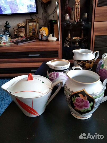 Молочники, сахарницы СССР