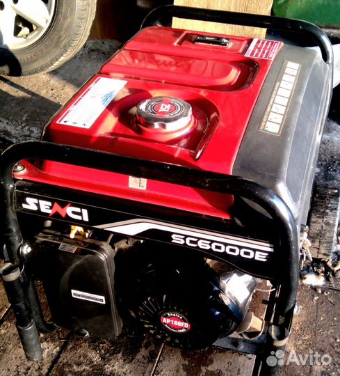 Генератор бензиновый senci SC6000E 5.5 кВт