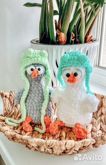 Вязаные игрушки ручной работы