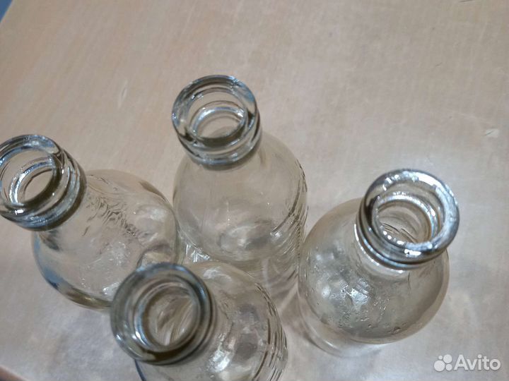 Бутылочка СССР с градуировкой стекло винтаж