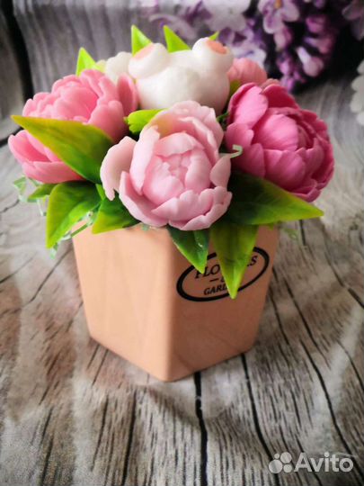 Букет из мыла