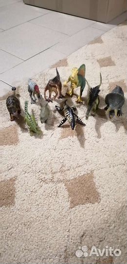 Фигурки динозавры Schleich и Collecta