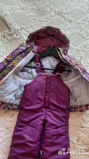 Зимний костюм на девочку