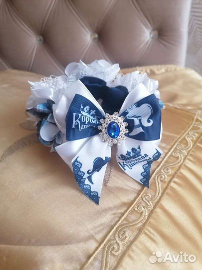 Праздничная резинка на пучек