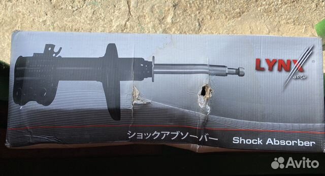 Амортизатор передний левый на хюндай tucson 2.0