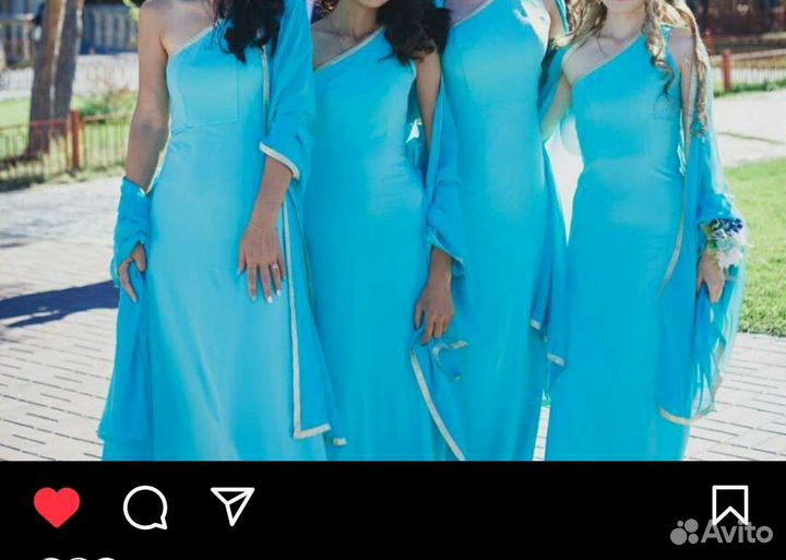 Вечернее платье в пол