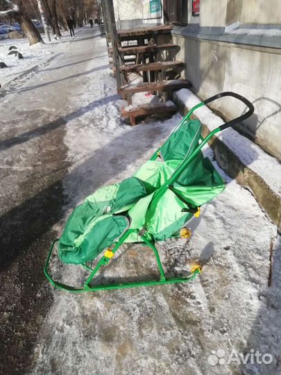 Санки коляска ника 7 3