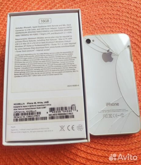 iPhone 4S, 16 ГБ