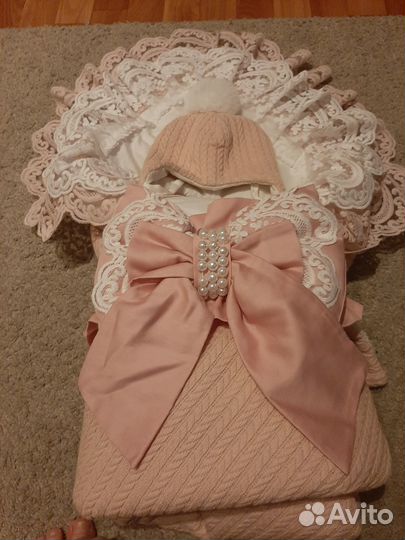 Конверт на выписку для девочки