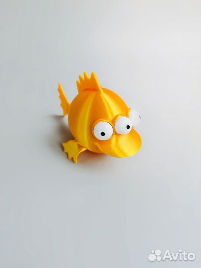 Фигурка Рыба трехглазая Блинки из Симпсоны