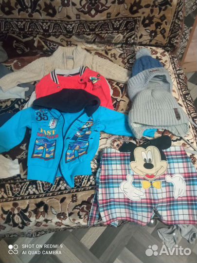 Вещи на мальчика от 0 до 2 лет