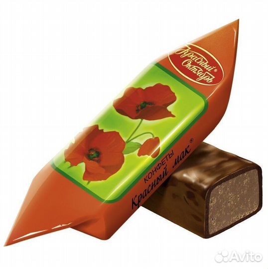 Опт - Конфеты Красный Мак 250г