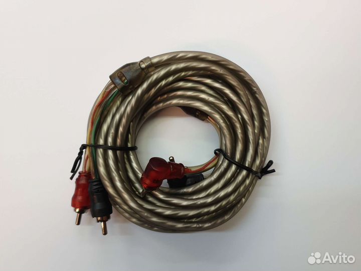 Провод 2RCA-2RCA угловой 5 м 7-322L 5.0