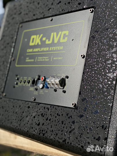 Активный сабвуфер JVC 8 /10/12 дюймов